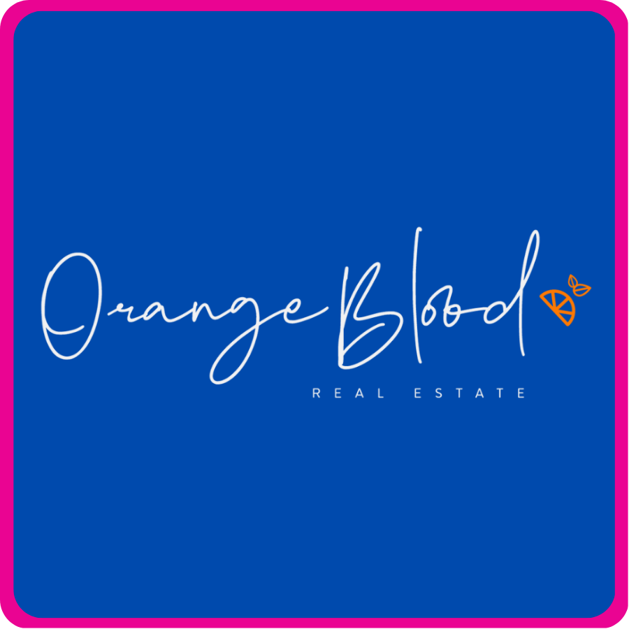Orange Blood - Logo Azul-1